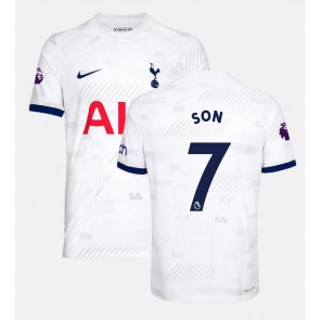 Tottenham Hotspur Son Heung-min #7 Replica Home Stadium Shirt 2023-24 Short Sleeve
